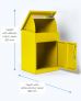 Medium Yellow Smart Parcel Box 7
