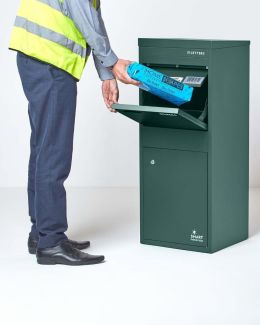 SMART PARCEL BOX™ Large Front & Rear Access Green