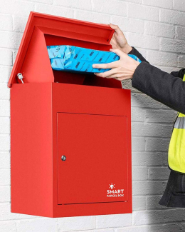 Smart Parcel Box® Medium Front Access Red