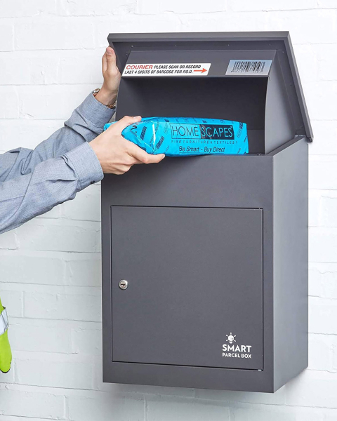 Smart Parcel Box® Medium Front Access Dark Grey