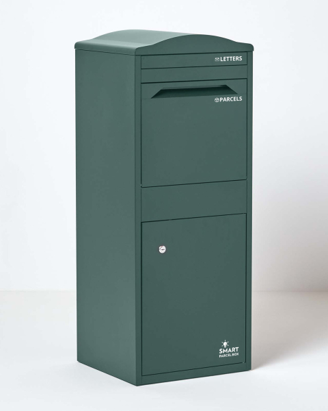 Smart Parcel Box® Large Curve Top Front Access Green