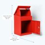 Medium Red Smart Parcel Box 9